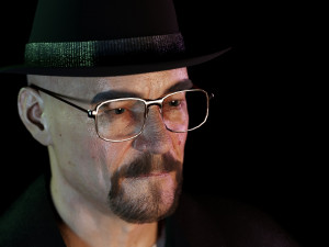 Bryan Cranston Walter White 3D Model