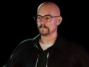 Bryan Cranston Walter White 3D Model