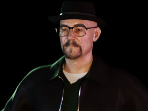 Bryan Cranston Walter White 3D Model
