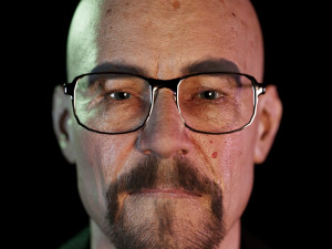 Bryan Cranston Walter White 3D Model