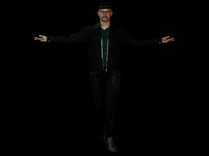 Bryan Cranston Walter White 3D Model