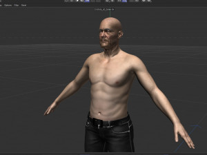 Bryan Cranston Walter White 3D Model