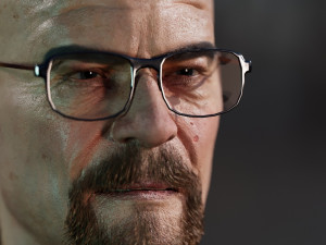 Bryan Cranston Walter White 3D Model