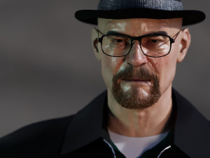 Bryan Cranston Walter White 3D Model