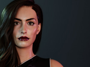 Anne Hathaway 3D Model