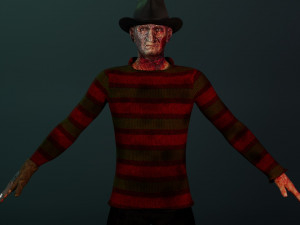 Freddy Krueger 3D Model