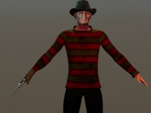 Freddy Krueger 3D Model
