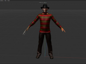 Freddy Krueger 3D Model