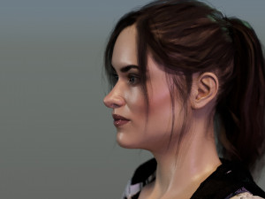 Olivia Wild 3D Model