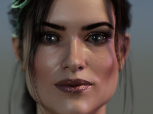 Olivia Wild 3D Model
