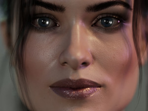 Olivia Wild 3D Model