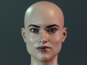 Olivia Wild 3D Model