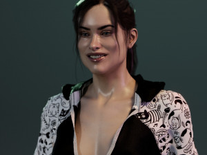 Olivia Wild 3D Model