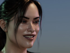 Olivia Wild 3D Model