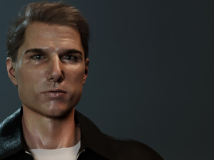 Tom Cruise 3Dモデル