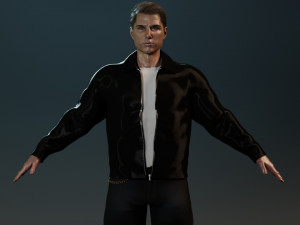 Tom Cruise 3Dモデル