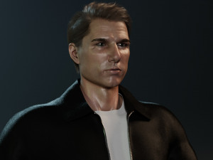 Tom Cruise 3Dモデル