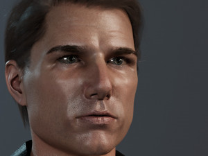 Tom Cruise 3Dモデル