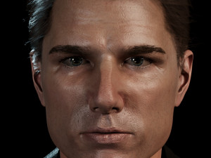 Tom Cruise 3Dモデル