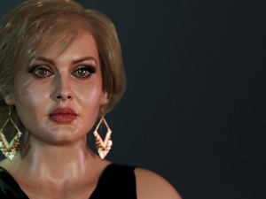 Adele 3D Model