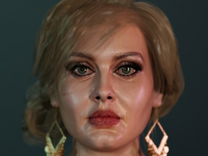 Adele Model 3D