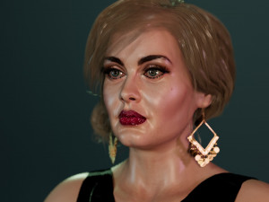 Adele Model 3D