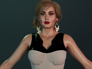 Adele Model 3D