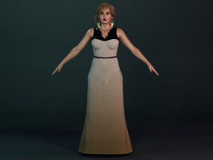 Adele Model 3D