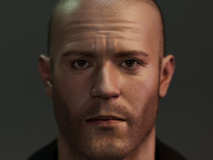 Jason Statham Model 3D