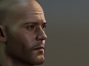 Jason Statham Model 3D