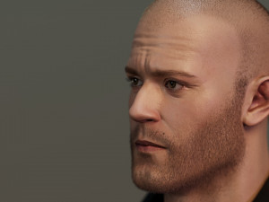 Jason Statham Model 3D