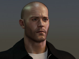 Jason Statham Model 3D