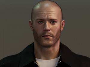 Jason Statham Model 3D