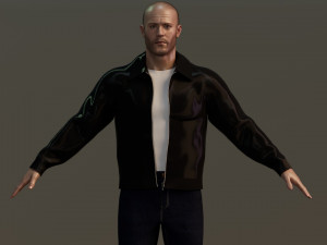 Jason Statham Model 3D