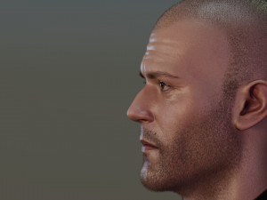Jason Statham Model 3D