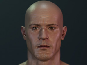 Jason Statham Model 3D