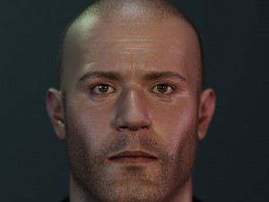Jason Statham Model 3D