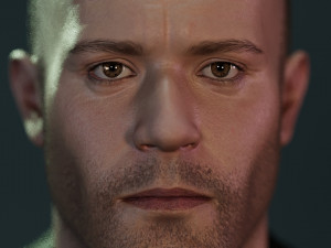 Jason Statham Model 3D