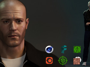 Jason Statham Model 3D