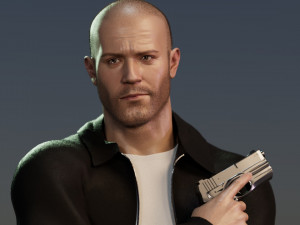 Jason Statham Model 3D
