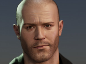 Jason Statham Model 3D
