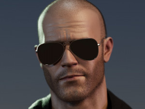 Jason Statham Model 3D