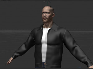 Jason Statham Model 3D