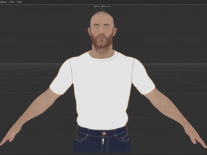 Jason Statham Model 3D
