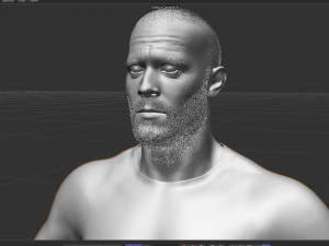 Jason Statham Model 3D
