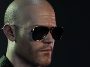 Jason Statham Model 3D