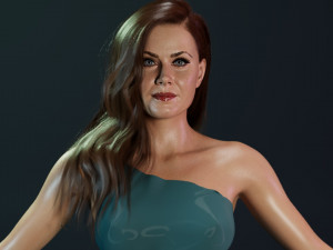 Amy Adams Modèle 3D
