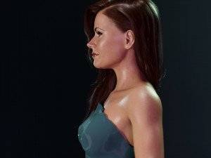 Amy Adams Modèle 3D
