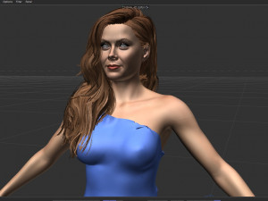 Amy Adams Modèle 3D