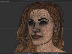 Amy Adams Modèle 3D